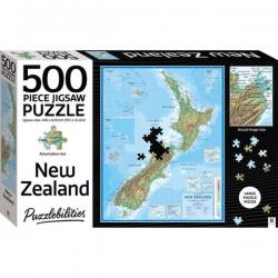 New Zealand Puzzlebilities 500 Piece