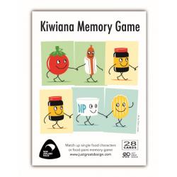 Kiwiana Memory Game Cards