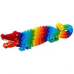 A - Z Alphabet Conga the Crocodile Wooden Puzzle