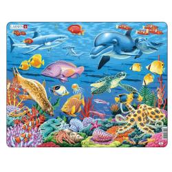 Marine Life on a Coral Reef 35 Piece Puzzle